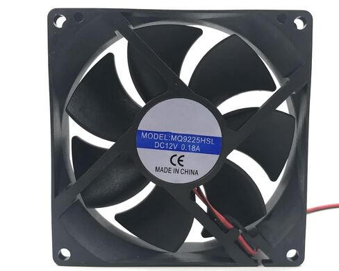 MQ9225HSL DC 12V 0.18A 90x90x25mm مروحة تبريد بسلكين in Kuwait