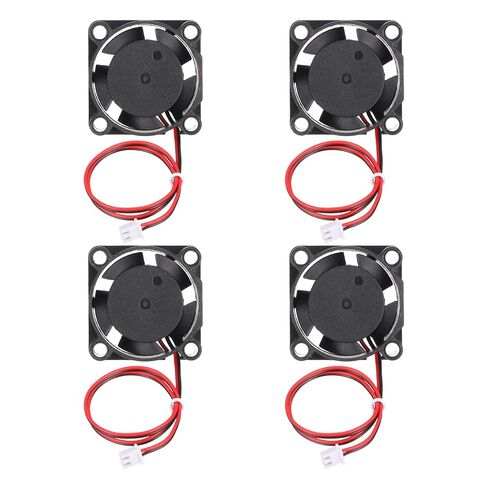 MECCANIXITY 2510 Fan 25mm x 10mm 1 Inch 24V Small Plastic Cooling Fan 2 Pin for Computer PC Case CPU Heatsink 3D Printer Desktop Cooling Router Server(4 PCS) in Kuwait