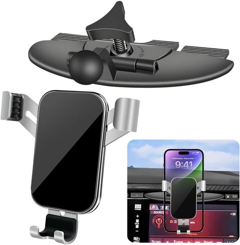 حامل الهاتف بفتحة القرص المضغوط للسيارة Honda Civic 2001-2015، Odyssey 2011-2017، Pilot 2003-2022 الملحقات الداخلية للسيارات، أفضل حامل للهاتف الخلوي، حامل شاشة للهواتف المحمولة، ملحقات لوحة القيادة in Kuwait