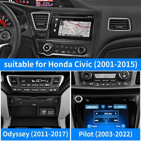 حامل الهاتف بفتحة القرص المضغوط للسيارة Honda Civic 2001-2015، Odyssey 2011-2017، Pilot 2003-2022 الملحقات الداخلية للسيارات، أفضل حامل للهاتف الخلوي، حامل شاشة للهواتف المحمولة، ملحقات لوحة القيادة in Kuwait