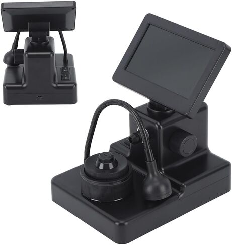 Soldering Microscope, USB Digital Microscope 1000X 1280 x 720 4.3 Inch without Delay in Kuwait