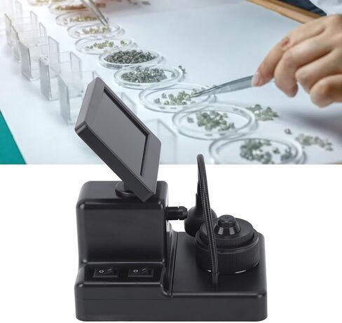 Soldering Microscope, USB Digital Microscope 1000X 1280 x 720 4.3 Inch without Delay in Kuwait