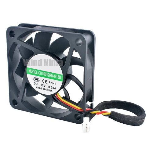 CHT6012RM-R15B 6 سم 6015 DC12V 0.30A 3pin مروحة تبريد محورية للتبديل إمدادات الطاقة in Kuwait