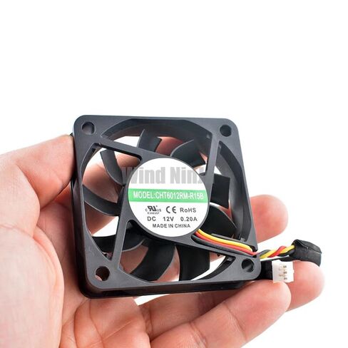 CHT6012RM-R15B 6 سم 6015 DC12V 0.30A 3pin مروحة تبريد محورية للتبديل إمدادات الطاقة in Kuwait