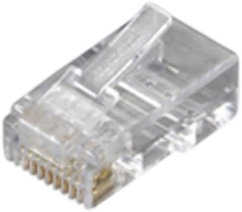 Black Box CAT6 Modular Plug - Unshielded, RJ45, 8-Wire, 100-Pack in Kuwait