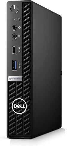 كمبيوتر سطح المكتب Dell OptiPlex 5090 Mini Business، 6-Core i5-10500T، ذاكرة الوصول العشوائي 16 جيجابايت، 256 جيجابايت SSD، الماوس، لوحة المفاتيح، Windows 11 Pro (متجدد) in Kuwait