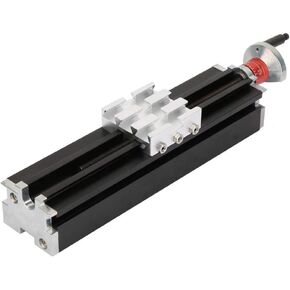 200mm Metal Cross Slide Block Z010M For Lathe Axis X/Y/Z Mechanical Parts Tool Iron + Aluminium Alloy 9.1 × 2.0 × 2.0 in