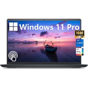 Dell Inspiron 15.6" FHD Touchscreen Business Laptop, Intel Core i7-1255U, Windows 11 Pro, 32GB RAM, 1TB SSD, Bluetooth, WiFi 6, HDMI, Intel Iris Xe Graphics, SD Card Reader, Long Battery Life