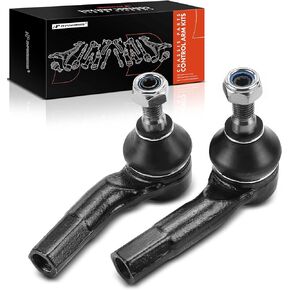 A-Premium 2 x Front Outer Tie Rod Ends, Compatible with Volkswagen Jetta 1999-2006, Jetta City 2007-2009, Golf 1999-2006, Golf City 2007-2010, Beetle 1998-2010