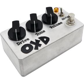 Hand-made Overdrive Pedal, Overdrive Guitar Pedal with Two Effects, Bright and Flat, True Bypass, DC 9V, Pedal for Electric Guitar