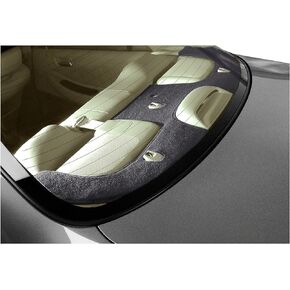 Coverking Custom Fit Tailored Rear Deck Cover for Pontiac Ventura - (Polycarpet, Black)