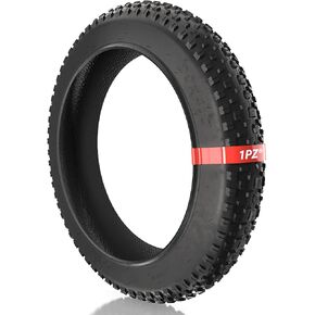 1PZ T20-X01 20 x 4.0 Fat Tire Folding Mountain Bike Tires Replacement MTB Tires for On or Off Road Use
