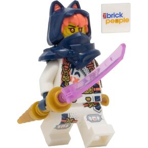 LEGO Ninjago: Sora Minifigure with Pink Blade - Elemental Master of Technology
