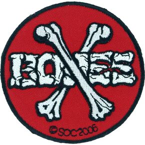 Powell Peralta Cross Bones Skateboard Patch 3 in Round