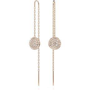 Swarovski Meteora Earrings Collection, Meteor Inspired Design with Snow Pavé of Clear Round Crystals