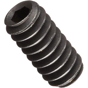 Fender American Series Bridge Saddle Height Adjustment Screws (1/4") Electric Guitar Hardware (0026779049),Black