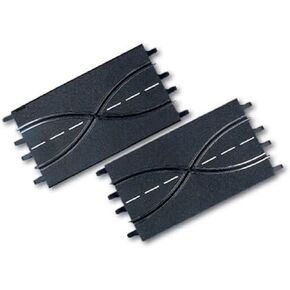 Carrera 20020517 Lane Change Section (2) Slot Car Track Accessory, Pre Painted