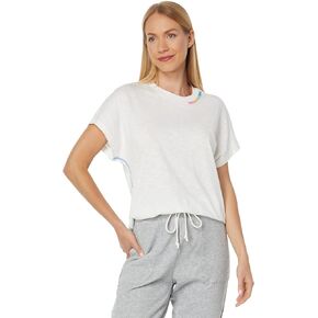 PJ Salvage Women's Loungewear Neon Stripes Short Sleeve T-Shirt
