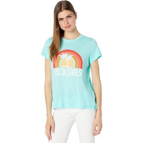 PJ Salvage Women's Loungewear Playful Prints Short Sleeve T-Shirt