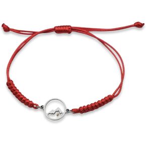 The Positive Christian Mustard Seed Bracelet - Mountain-Moving Faith Bracelet - Rope and Stainless Steel Pendant - Christian Gifts for Women & Men Faith - Religious Jewelry Gift