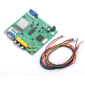 Gonbes GBS8200 CGA/EGA/YUV/RGB to VGA Output Arcade Jamma Game HD Video Converter Board Monitor to LCD GBS-8200 Latest aga