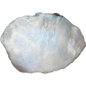 GEMHUB Untreated Raw Rough Moonstone 23.50 Ct. Certified Uncut Healing Crystal Natural Rainbow Moonstone Gemstone