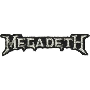 تطبيق Megadeth Silver Logo Patch الجدة