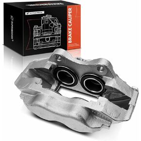 A-Premium Disc Brake Caliper Assembly Compatible with Select Jaguar Models - XJS 1976-1996, XJ6 1974-1987, XJ12 1974-1979 1981-1992, XKE 1974, Vanden Plas 1982-1987 - Front Left Driver Side
