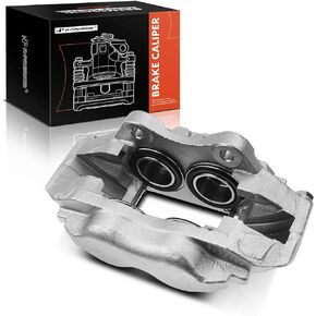 A-Premium Disc Brake Caliper Assembly Compatible with Select Jaguar Models - XJS 1976-1996, XJ6 1974-1987, XJ12 1974-1979 1981-1992, XKE 1974, Vanden Plas 1982-1987 - Front Right Passenger Side
