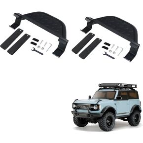 Bronco Running Boards Bronco Side Step Compatible with Ford Bronco 2021 2022 2023 4-Door,Bronco Step Rails, Off-Road Running Boards, Black Powder Coated Nerf Bars