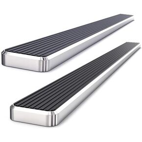 APS Premium 6in Stainless Steel Running Boards Compatible with Jeep Grand Cherokee 11-21