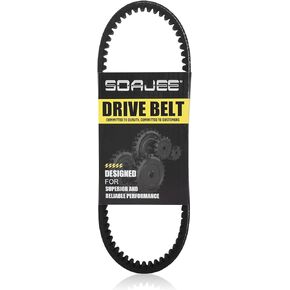 Drive Belt Compatible With Comet 203590 203590A 203590B 203590C 3hp-8hp Engines TAV2 Manco 9655 9659 Murray 12-13053 Heald 203-026 Rotary 13053 Yerf Dog Hammerhead Go Kart Clutches Dune Buggies
