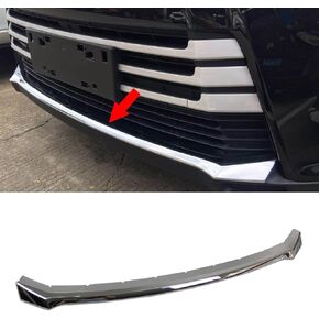 Beautost Fit For Toyota New Highlander 2018 2019 Front Grill Bumper Protector Guard Cover Trim Chrome
