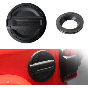 Gas Tank Cap Cover Locking Fuel Filler Door for Jeep Wrangler 2018-2024 JL & Unlimited