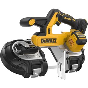 DEWALT 20V MAX XR Bandsaw, Brushless Motor, Portable and Cordless, 3-3/8 Inch Cut Capacity, Bare Tool Only (DCS378B)