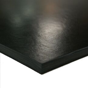 Small Parts 39-006-125-024-036 Buna-N Sheet, Black, 0.125" Thick, 36" Width, 24" Length, 60A Durometer, ASTM D2000 BG