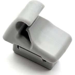 Sun Visor Holder Clip Bracket Hanger Compatible for Mitsubishi Outlander Lancer 2007-2020 for Outlander Sport ASX 2012-2016 Sun Visor Hook Clip Bracket Hanger Gray