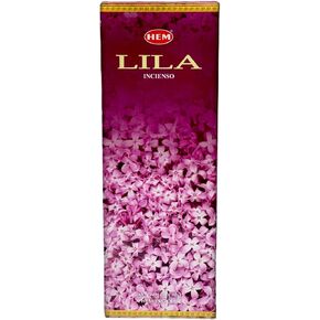 Lilac - Box of Six 20 Stick Tubes - HEM Incense