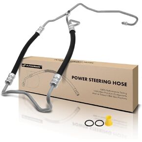 A-Premium Power Steering Pressure Line Hose Assembly Compatible with Cadillac CTS Base 2004 2005 2006 2007 2.8L 3.6L