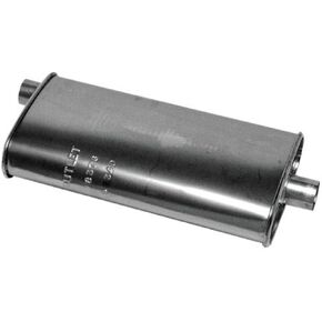 Walker SoundFX Universal 17872 Universal Exhaust Muffler 1.5" Inlet (ID) 1.5" Outlet (ID) for Honda Civic