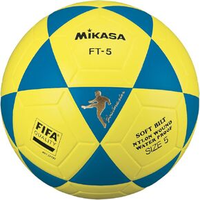 MIKASA Unisex Adult Footvolleyball Blue/Yellow, 5