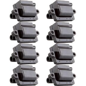 SCITOO Coil Pack of 8 Ignition Coil for Cadillac for Chevy for GMC Avalanche Escalade EXT for Silverado for Suburban Yukon 5.3L 6.0L 4.8L Automobiles Fit for OE UF271 C1208