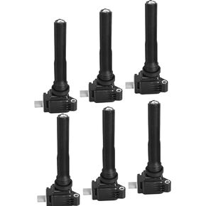 ENA Set of 6 Ignition Coil Pack Compatible with Lincoln Ford 2017 2018 2019 2020 2021 F-150 F150 GT, 2018-2021 Expedition Navigator 3.5L V6 Coils Replacement for UF826 HL3Z12029A 368330 E1326 GN10892