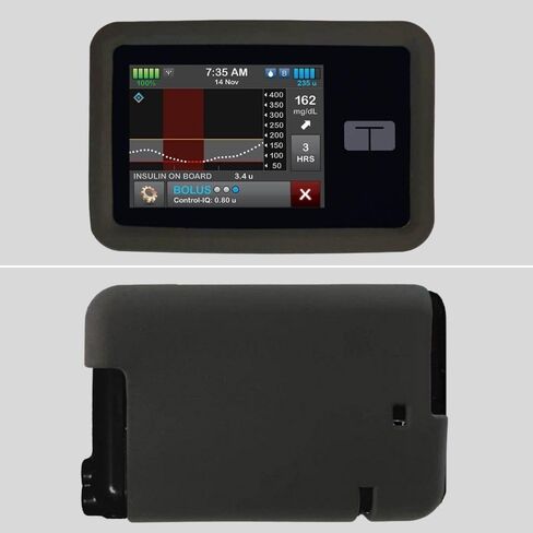 حافظة مضخة Tslim X2 مع واقي شاشة، جنبًا إلى جنب: مجموعة واقي سيليكون جل رفيع in Kuwait