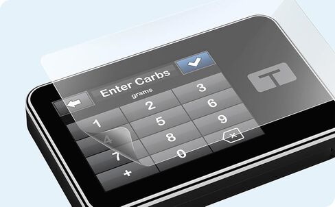 حافظة مضخة Tslim X2 مع واقي شاشة، جنبًا إلى جنب: مجموعة واقي سيليكون جل رفيع in Kuwait