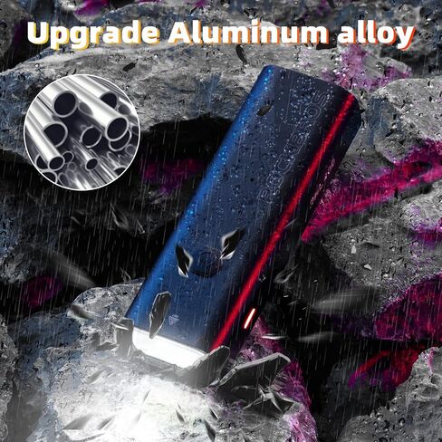 مصابيح دراجة ROCKBROS 400 لومن مصباح أمامي للدراجة، مصباح دراجة قابل لإعادة الشحن USB من النوع C، أضواء دراجة LED للركوب الليلي، IPX6 مصباح رأس دراجة مقاوم للماء in Saudi Arabia