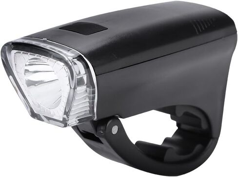 وسادة الدراجة الجبلية، إضاءة أمامية LED فائقة السطوع للدراجة، 3 أوضاع إضاءة، مصباح يدوي آمن لركوب الدراجات الليلية يعمل بـ 3 بطاريات AA (غير متضمنة) مصابيح LED ليلية للدراجة in Saudi Arabia