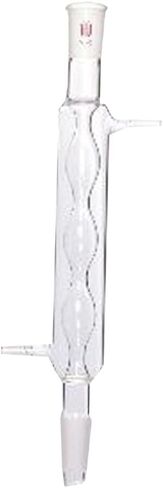 مكثف C254300 Synthware Allihn، طول السترة 300 مم، وصلة 24/40، وصلة خرطوم 10 مم in Kuwait