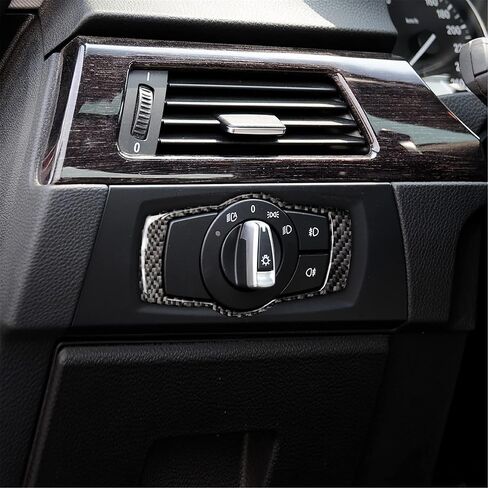 غطاء إطاري للوحة الداخلية من ألياف الكربون متوافق مع BMW 3 Series E90 E91 2005-2012 (لوحة أجهزة القياس 17، كلاسيكي) in Kuwait