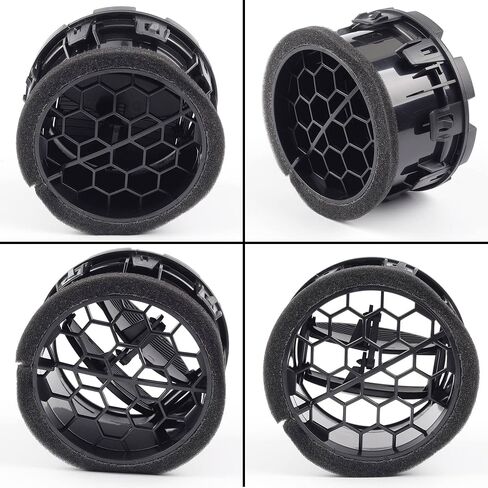 Dasbecan Dashboard Air Conditioning AC Heater Vent 4pcs Compatible with Ford F250 F350 F450 F550 2011-2016 Replaces# BC3Z19893AA BC3Z-19893-AA in Saudi Arabia